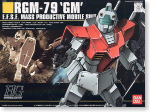 Bandai Hobby HGUC 1/144 #20 RGM-79 GM 'Mobile Suit Gundam' Model Kit 