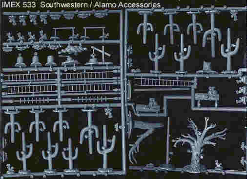 Imex Modèles 1//72 Alamo Accessoires Set 533